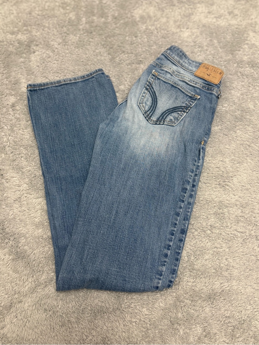 Women’s Y2K Hollister Wide Leg Low Rise Jeans